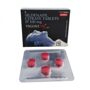 Alternative view of VIGORA 100mg/4粒 德國紅魔 威而鋼學藥名  丁丁藥局台灣官網正品