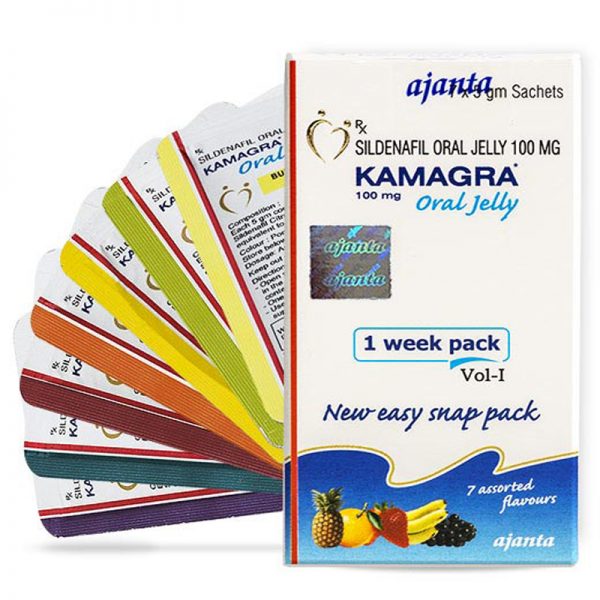 Kamagra Oral Jelly 100 mg/7包 液態果凍威而鋼 丁丁藥局台灣官網正品:圖片 3